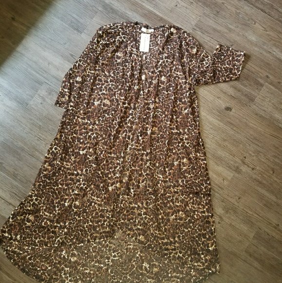 🛍Leopard Lace Duster - Picture 2 of 4